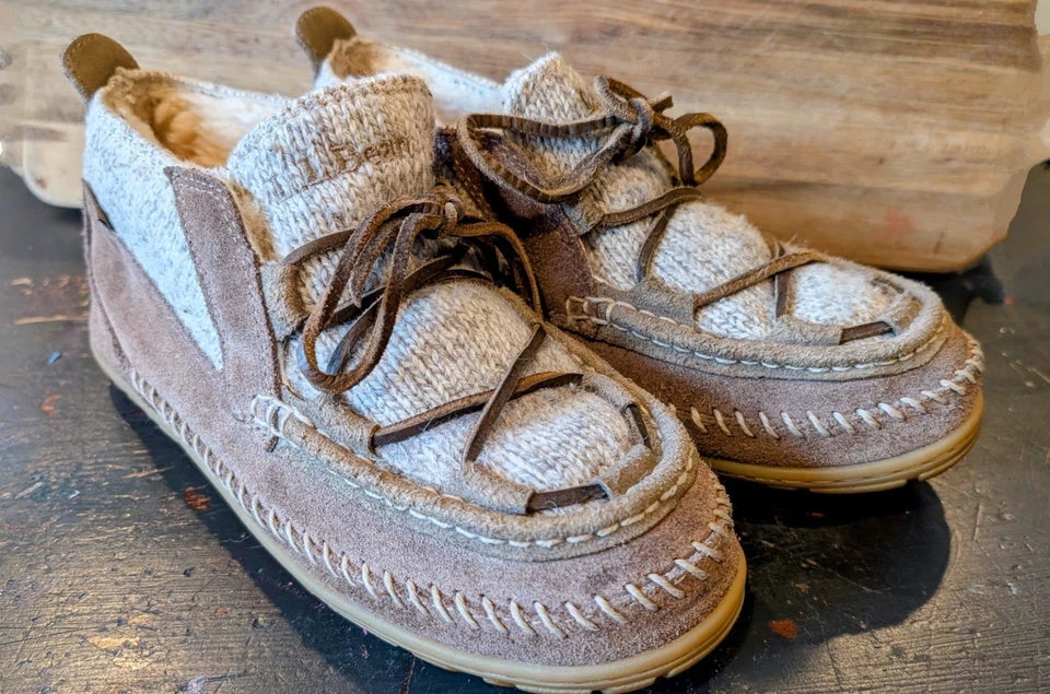 LL Bean Woman's Wicked Visit Good Lodge Chukka ~ Talla 8M Foto 1 de 4