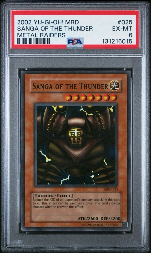 Sanga of the Thunder PSA 6 MRD-025 2002 Yu-Gi-Oh - Image 1 of 1