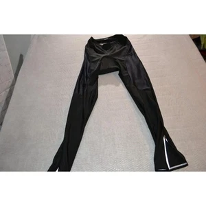 41565-a gepolsterte Radhose Super Gel Reißverschluss Knöchel schwarz Größe Large Erwachsene Herren - Bild 1 von 8