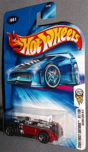 Hot Wheels 2004 #061 First Editions 61 of 100 Suzuki GSX-R/4 Red Black 5DOTs - Bild 1 von 2