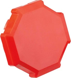 Moose Utility Wheel Hub Cap-Red for 2017 Polaris RZR S 570 EPS UTV - Picture 1 of 2
