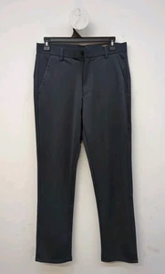 Men's Performance Golf Trousers Chino Style Pants Size 30 Dark Gray - Picture 1 of 9