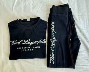 Karl Lagerfeld Organic Tracksuit Set - Size S | Excellent Condition - Picture 1 of 10