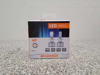 Sylvania H7 LED Power Sports/Fog Headlight Pair Set 2 Bulbs. - Image 1 of 4