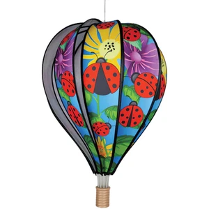Premier Kites Large Ladybug Hot Air Balloon Wind Spinner - Picture 1 of 1