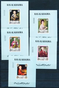 XE54741 Ras al Khaima W.A. Mozart sheets XXL MNH - Picture 1 of 1