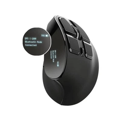 23731 TRUST Voxx ergonomic Maus kabellos rechtshaendig schwarz (8713439237313) - Bild 1 von 2