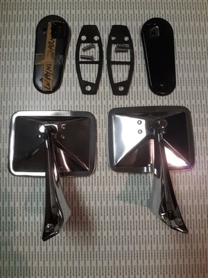 67-72 CHEVROLET GMC C/K ГРУЗОВИК BLAZER JIMMY NOS LH RH ЗЕРКАЛА GM 3985541 3985542 - Изображение 1 из 4