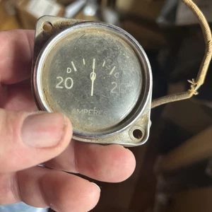 Medidor de amperaje usado vintage equipo original  - Imagen 1 de 5