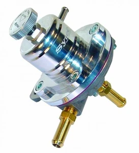 Sytec 1:1 einstellbarer Kraftstoffdruckregler 1-5 BAR SAR001S 8mm (SILBER) - Bild 1 von 1