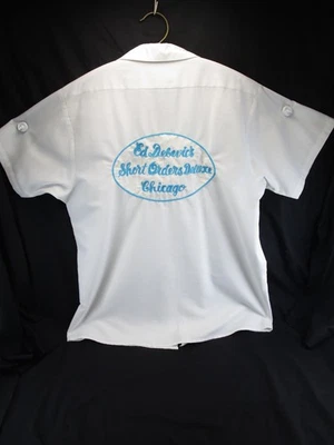 Camisa de Trabajo Ed Debevics Pedido Corto Deluxe Chicago Original XL Envío Gratis Foto 1 de 4