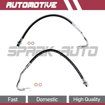 Manguera de freno delantera línea de freno compatible con 1974 1975 1976 International Harvester Scout II Foto 1 de 4