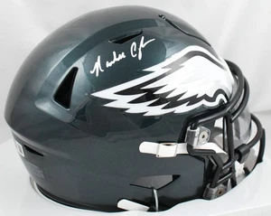 Von Randall Cunningham signierter mittelgroßer Speedflex-Helm der Eagles - Beckett W Holo - Bild 1 von 5