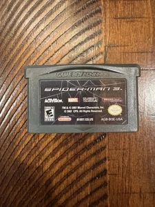 Spider-Man 3 GameBoy Advance - Game Only - Tested And Authentic - Picture 1 of 2