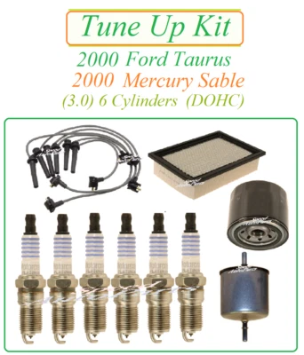 Ajuste para 00 Ford Ranger Taurus Mercury Sable 3.0 V6 DOHC: Juego de cables de bujías  Foto 1 de 4