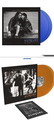SINGLES Soundtrack Vol 1 + 2 4x LP 180 Gram Color Vinyl Mondo SEALED NEW LOT - Image 1 of 4