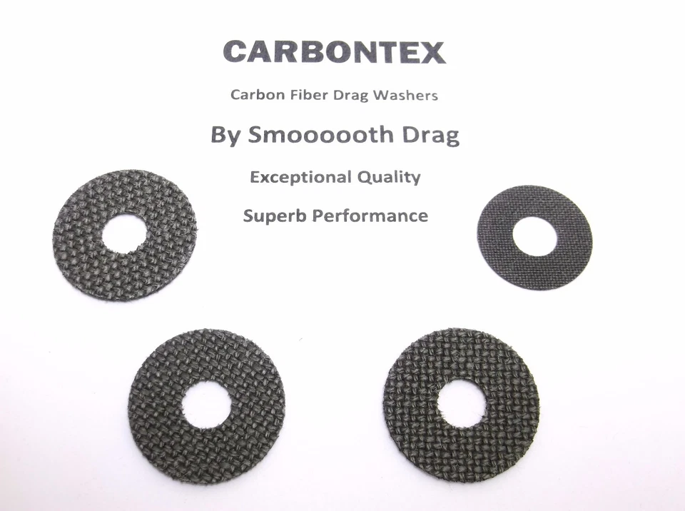 Arandelas Carbontex de arrastre suave DAIWA PARTE CARRETE Accudepth AD 57LC (4) #SDD106 Foto 1 de 1