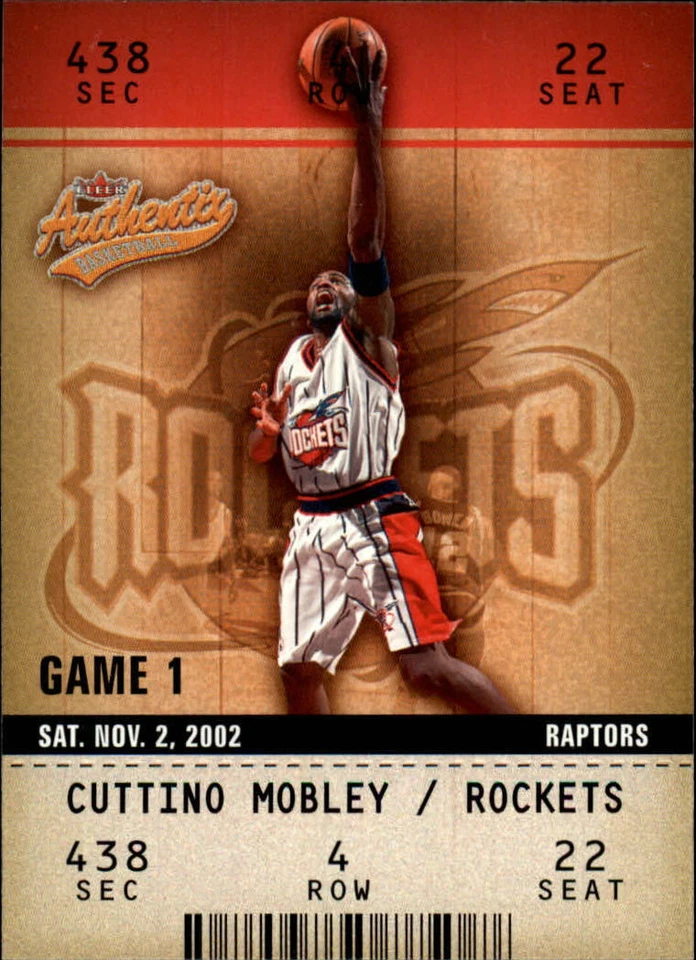 2002-03 Fleer Authentix Basketball Card Pick (Base) - Image 1 of 1