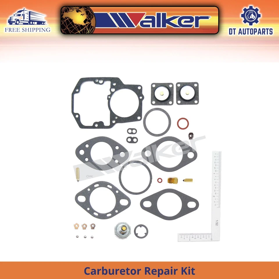 Kit de reparación de carburador Walker Mercury Country Cruiser 1963 3,3 L L6 Foto 1 de 1