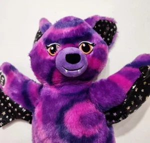 BUILD-A-BEAR BABW PLUSH HALLOWEEN PURPLE STARRY NIGHT BAT VAMPIRE PURPLE TOY - Picture 1 of 4