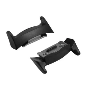 2pcs Watch Adapter Silver Watch Clasps for Gear S2 RM-720 (Black) - Photo 1 sur 6