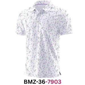 Askdeer Men's Golf Polo Shirts Short Sleeve Performance Dry Fit Polo Shirt Small - Picture 1 of 7