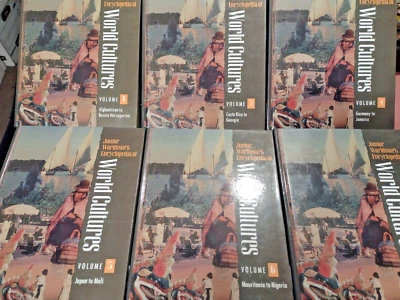 Junior Worldmark Encyclopedia Of World Cultures (1999) 6 vol partial set - Image 1 of 4