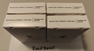 1x Magic The Gathering - Secret Lair Fallout: Vault Boy FOIL Edition NEW Sealed - Image 1 of 3