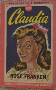 CLAUDIA THE STORY OF A MARRIAGE ROSE FRANKEN 1943 FIRST PRINT POCKETBOOK - Bild 1 von 2