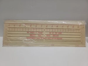 Vintage Dritz See-Thru Dressmakers Ruler 15x4 T Square Plastic Sewing MULTI Tool - Picture 1 of 7