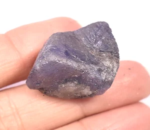 100% Natural 27x19 mm Blue Tanzania Tanzanite 79.70 Ct Earth- Mined Loose Rough - Picture 1 of 8