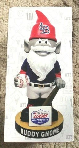 Louisville Bats Buddy Garden Gnome Figure Minor League Baseball No Bobblehead Cover