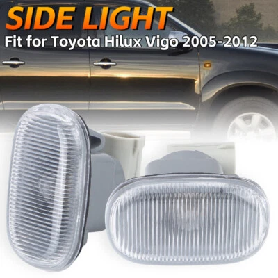Luz de señalización lateral de giro para Toyota Hilux Vigo 2005-2012 Foto 1 de 4