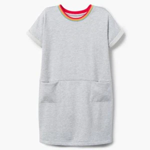 NWT Gymboree Rainbow Ringer Dress Girl Heather Gray 3,5/6,7/8,10/12,14 - Picture 1 of 1