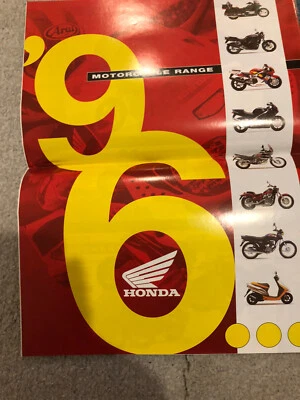honda range brochure 1996 rc45 rs250r rs125r etc - Image 1 of 4