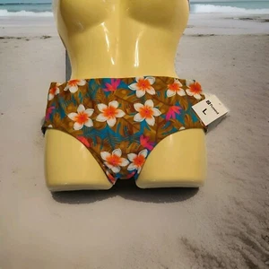 Fused Hawaiian Hawaii My Home Kona Scrunch Butt Bikinihose Large Neu!! - Bild 1 von 4