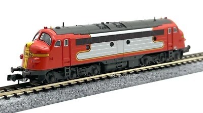 N Scale Kato Lemke K2885 NOHAB STRABAG Santa Fe #1125 Diesel Engine Locomotive - Image 1 of 4