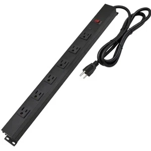 Protector contra sobretensiones de enchufe de toma de corriente de 10 puertos de montaje en pared - Imagen 1 de 5