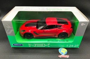 Welly Chevrolet Corvette Z06 (2017), automodello scala 1:24, vintage (1585) - Foto 1 di 5