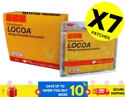 Patch Locoa Transdermal | 7 patches/pack - Image 1 of 4