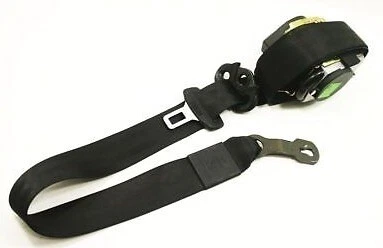 Ремень безопасности передний правый 2000 Audi A8 S8 D2 - черный - подлинный - 4D0 857 706 Q - Изображение 1 из 1