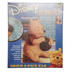 Disney Photomosaics Winnie The Pooh 1000 Piece Puzzle Sealed - Picture 1 of 5