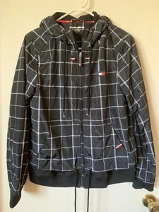 TOMMY HILFIGER SPORT Regenjacke mit Kapuze - schwarz bezahlt - Junior M - gefüttert - Bild 1 von 5