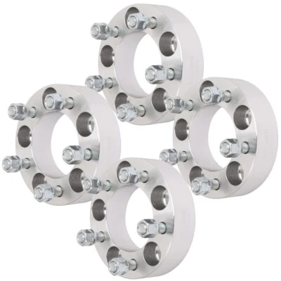 4pcs 1.5" 5x4.5 Wheel Spacers 1/2"x20 For Lincoln Town Car Ford Crown Victoria - Image 1 of 4