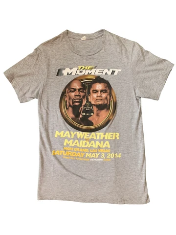 2014 Floyd Mayweather Jr. vs Marcos Maidana Boxing T-Shirt (Size Small) Cover