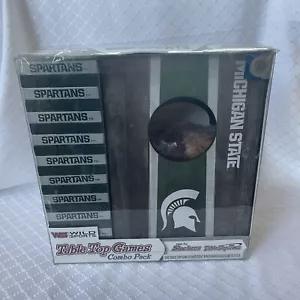 NEU Tabletop Cornhole Spiel Michigan State University MSU Spartans Finale 4 2025 - Bild 1 von 11