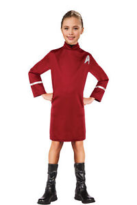 Rubies Licensed Star Trek Uhura Child Girls Costume 620945