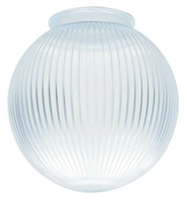 3-1/4-Inch Clear Prismatic Glass Globe - Image 1 of 1
