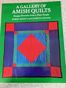 GALLERY of AMISH QUILTS Design Diversity from Plain People 96pg soft book 1976 - Foto 1 di 13