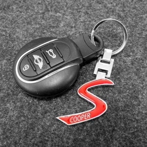 Mini Cooper S Sport Alloy Car Home Key 3D Nameplate Keychain Ring Decorate - Picture 1 of 4